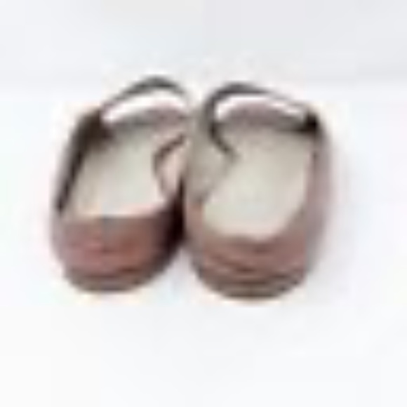 Maison Bedard Women's Shoes Sz 9.5 EU 40 Lin Sandal Mules Pink Desert Rose RARE - Picture 3 of 9